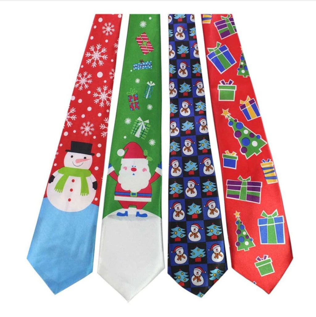 Christmas Tie for Men - Xmas Gifts For Him - Online Party Supplies